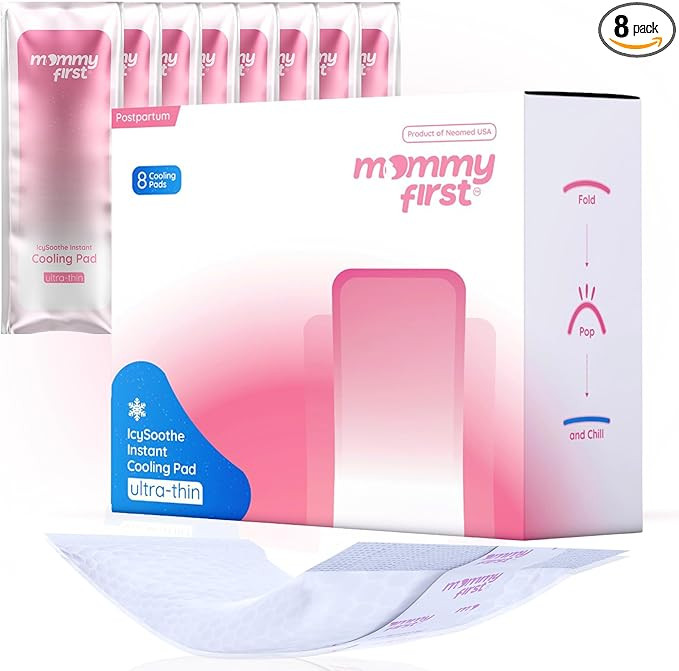 Mommy First® Ultra-Thin Perineal Ice Pads | 2-in-1 Cooling and Absorbent Postpartum Pads | Insta... | Amazon (US)