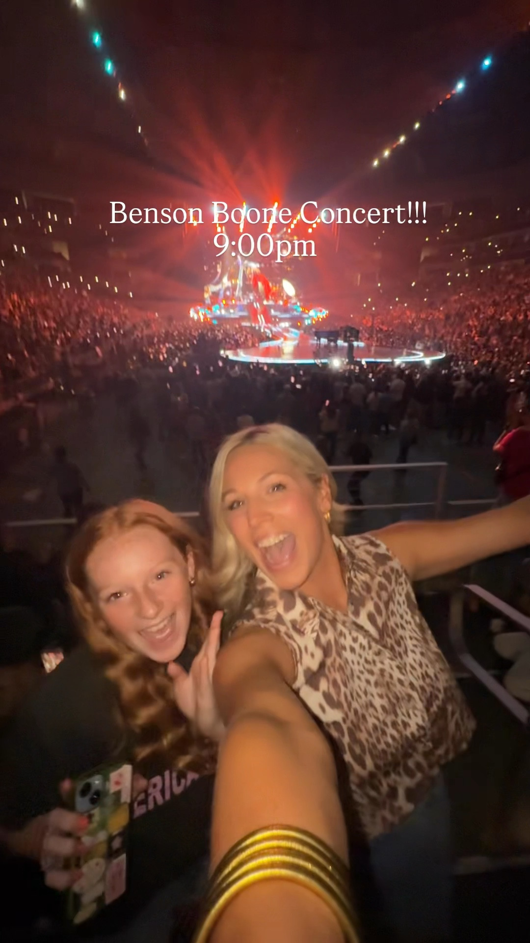 Travel with us to Fort Worth to see benson Boone! 