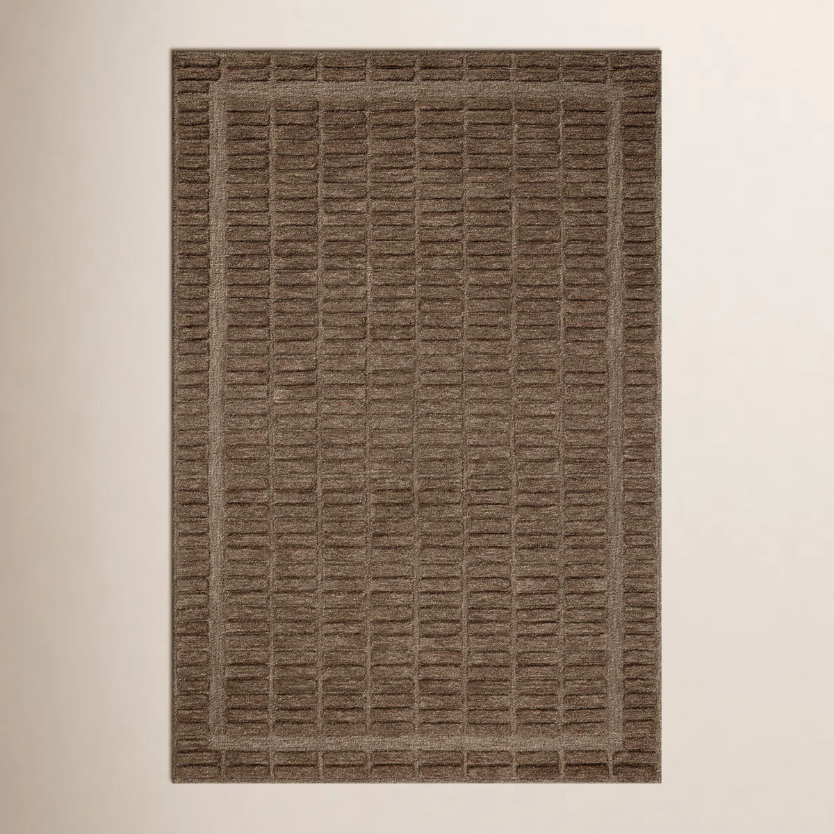 Chris Loves Julia x Loloi Bradley Cocoa / Cocoa Area Rug | Wayfair North America