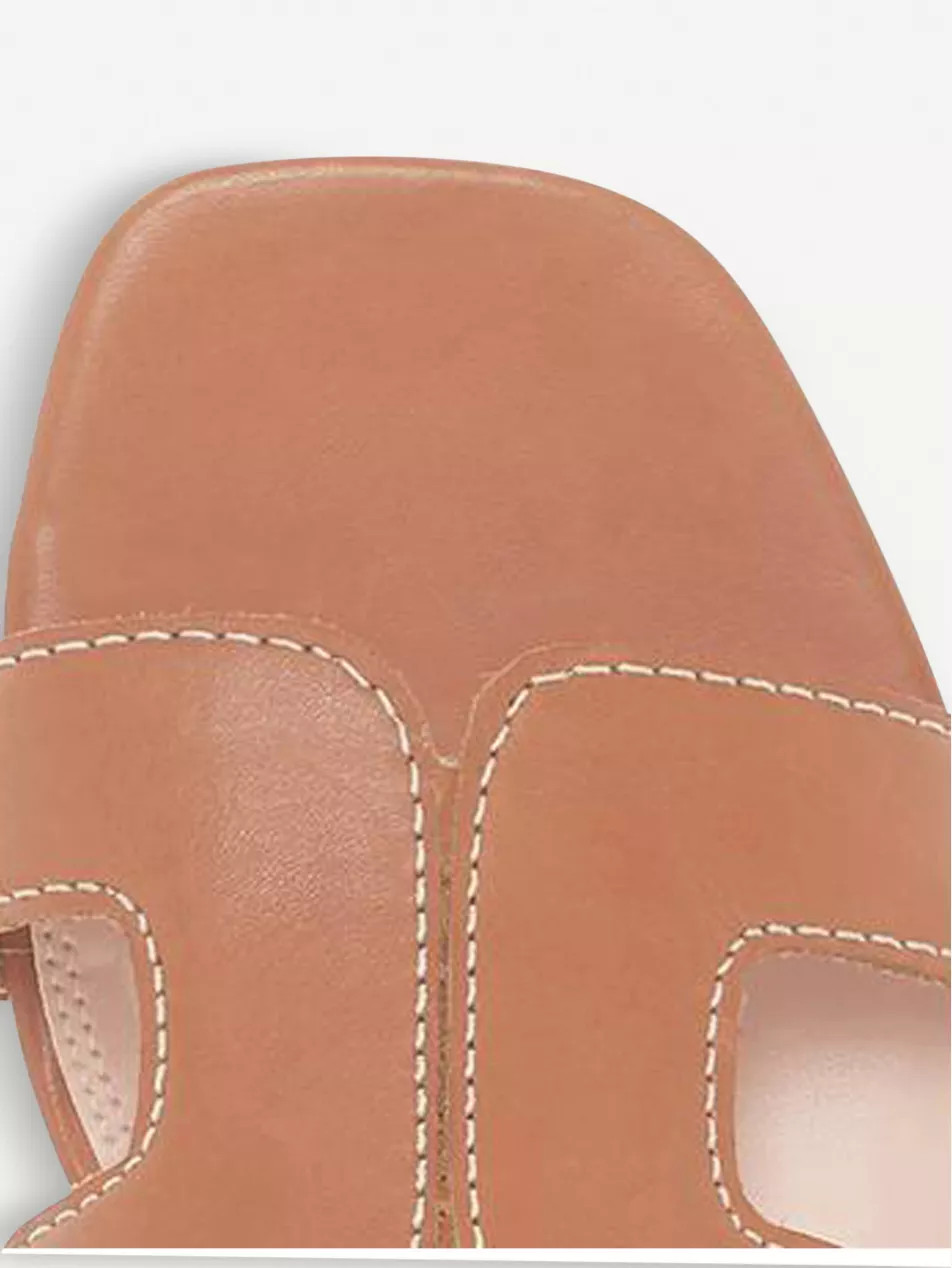 Loupe leather sandals | Selfridges