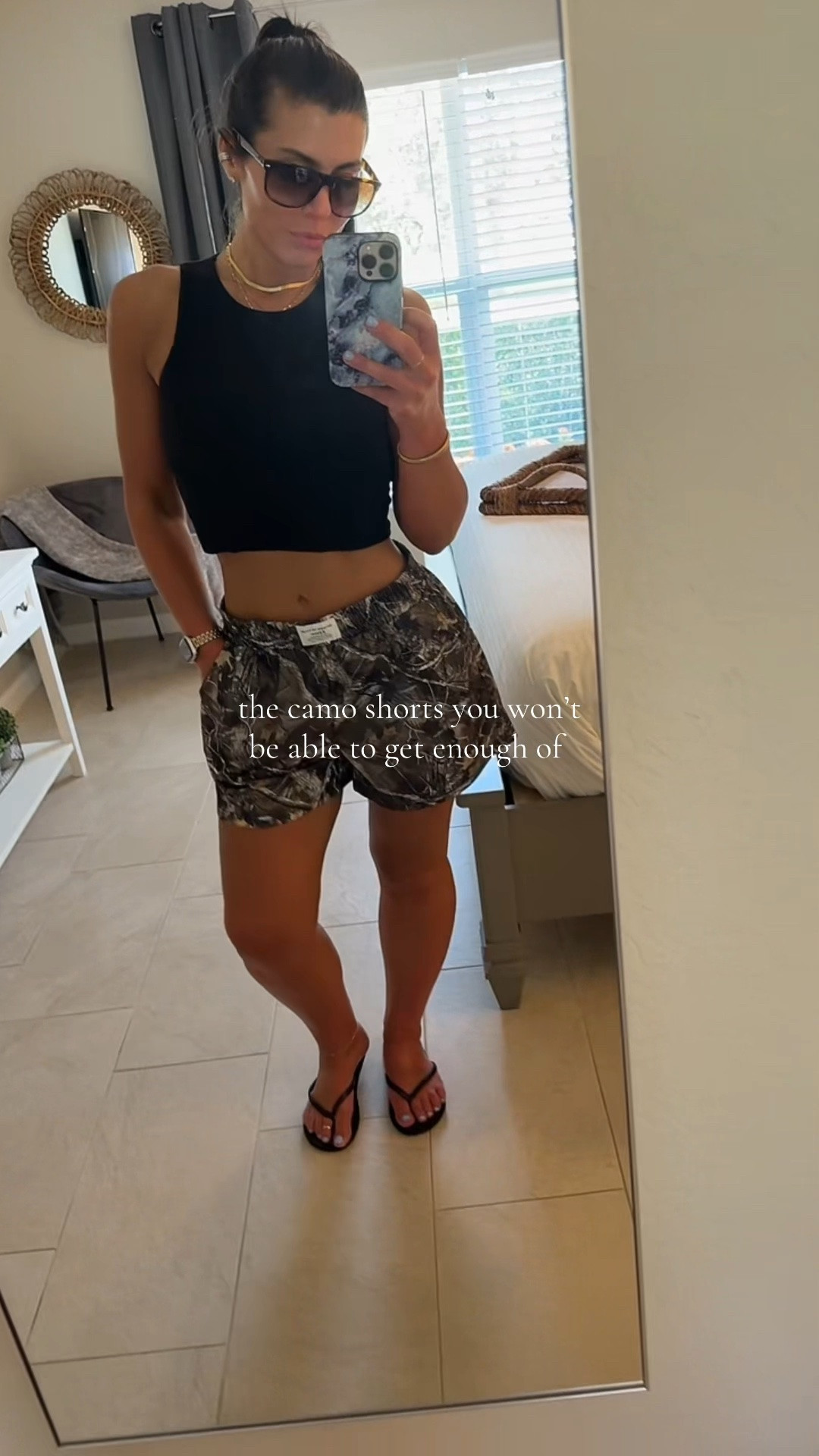 The easiest way to elevate a casual look 🤩 these camouflage shorts are so light and comfortable.. and so cute !! 
🔗: https://www.tiktok.com/t/ZP96b8EvKjvFv-ohMTQ/

#camoshorts #camoflauge #summerootd #ootd #summerfits

#LTKootd #LTKTravel