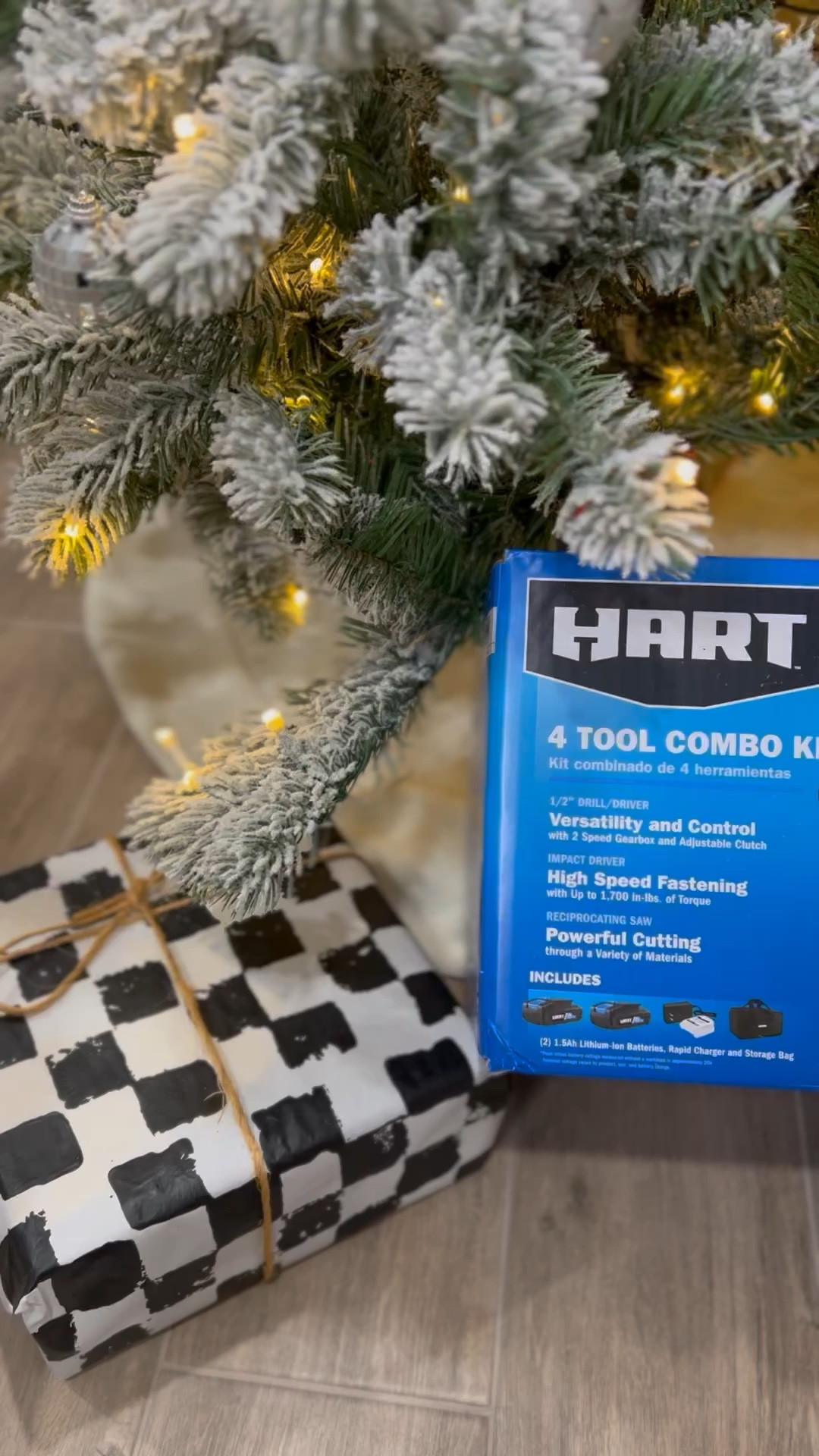 FOR THE DIYer IN YOUR LIFE! This tool kit is everything you need to get started with furniture flips or DIY home improvement projects! HART tools are amazing and all battery operated. This combo kit includes impact driver, drill, reciprocating saw & led light. I have all four & use them on the daily! 

#LTKitbag #LTKhome #LTKGiftGuide