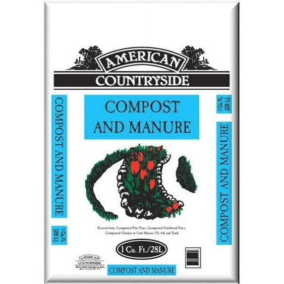American Countryside Soil Compost and Manure, 1 Cu. ft. | Walmart (US)