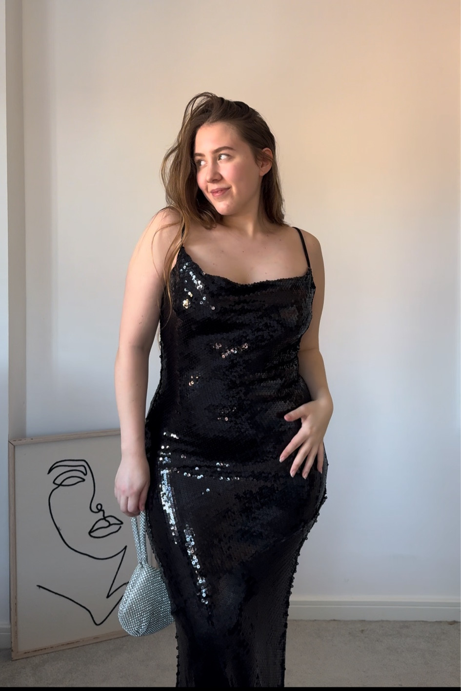 Black sequin maxi dress - party season OOTN festive

#LTKgrwm #LTKmidsize #LTKpartywear