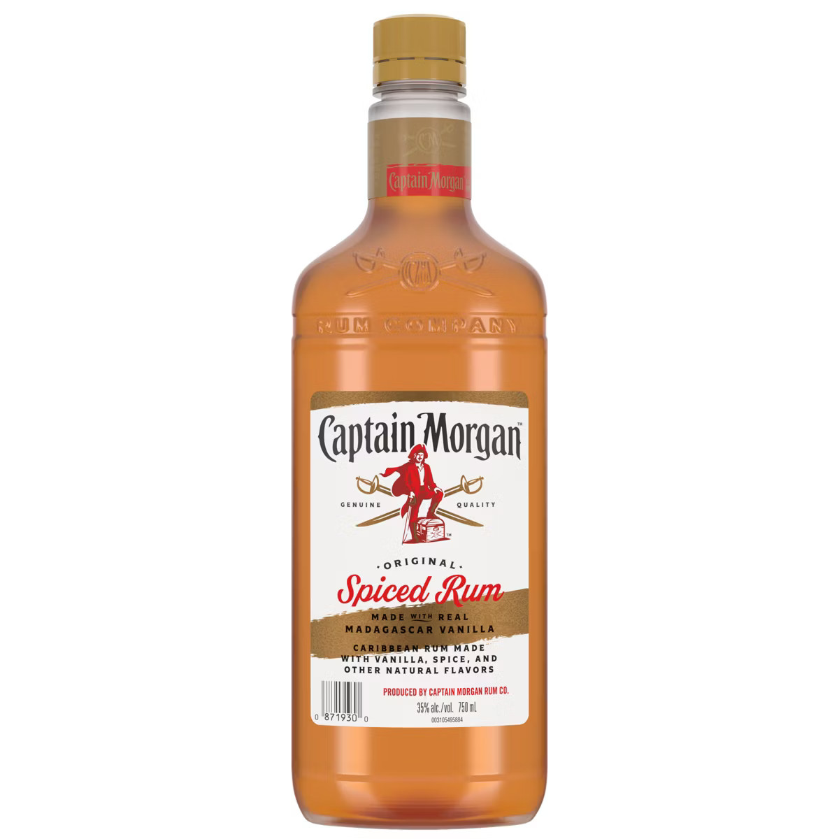 Captain Morgan Original Spiced Rum - 750ml Plastic Bottle | Target