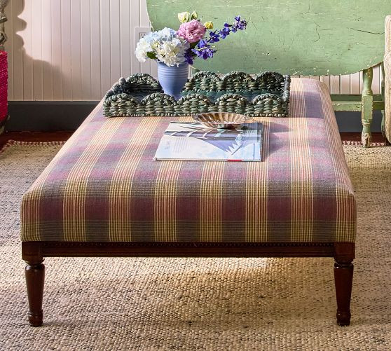 Imogen Upholstered Ottoman | GreenRow