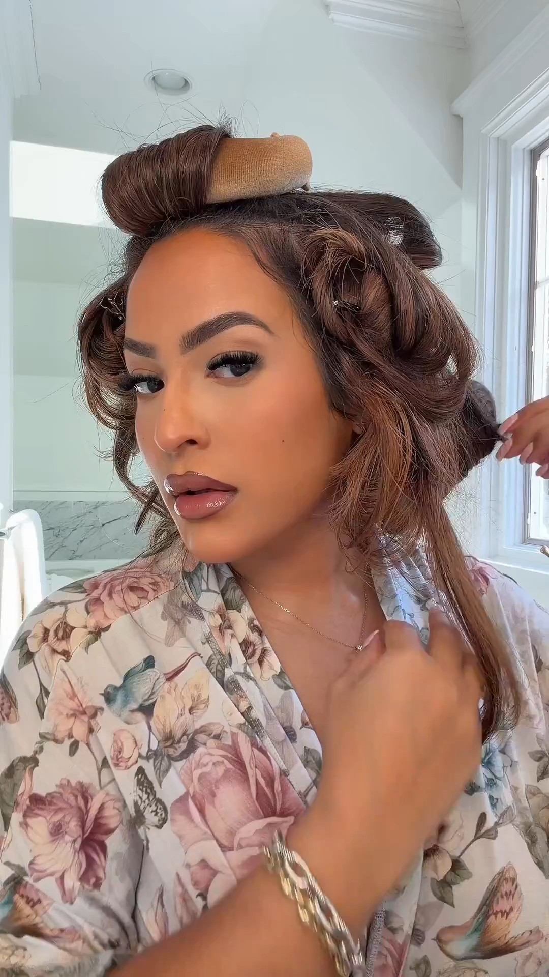 GRWM! I’m wearing a size large in my robe. 

Date night, hair routine, overnight curls, overnight blowout, beauty routine, women’s robe, pin curls

#LTKmorningroutine #LTKgrwm #LTKBeauty