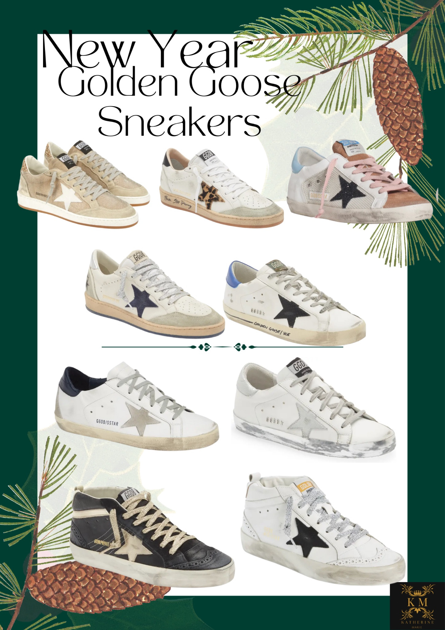 Golden Goose Sneakers. Spring sneakers. 

#LTKstyletip #LTKshoecrush #LTKFind