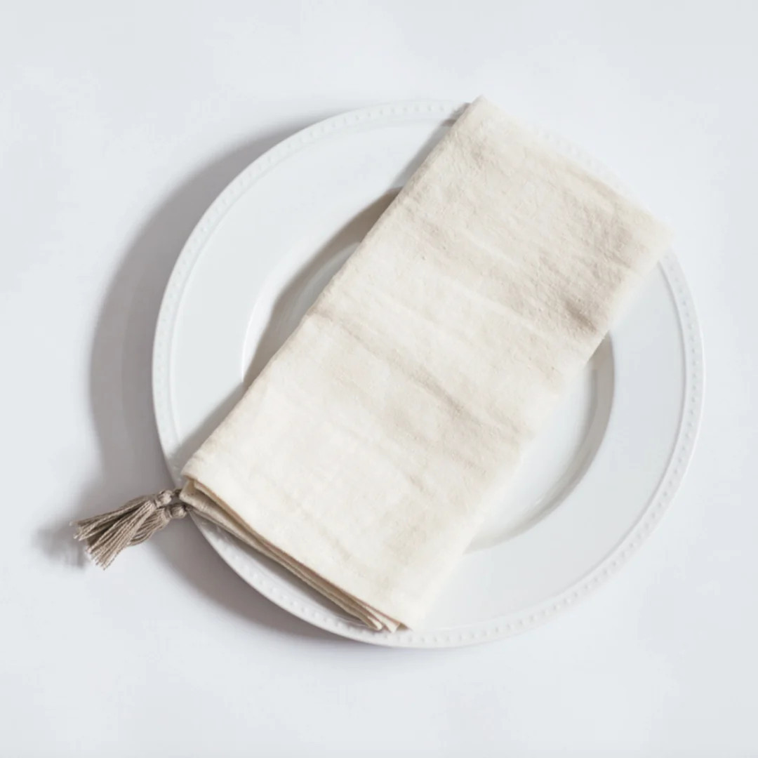 TASSEL DINNER NAPKINS (SET OF 4) | Cooper at Home