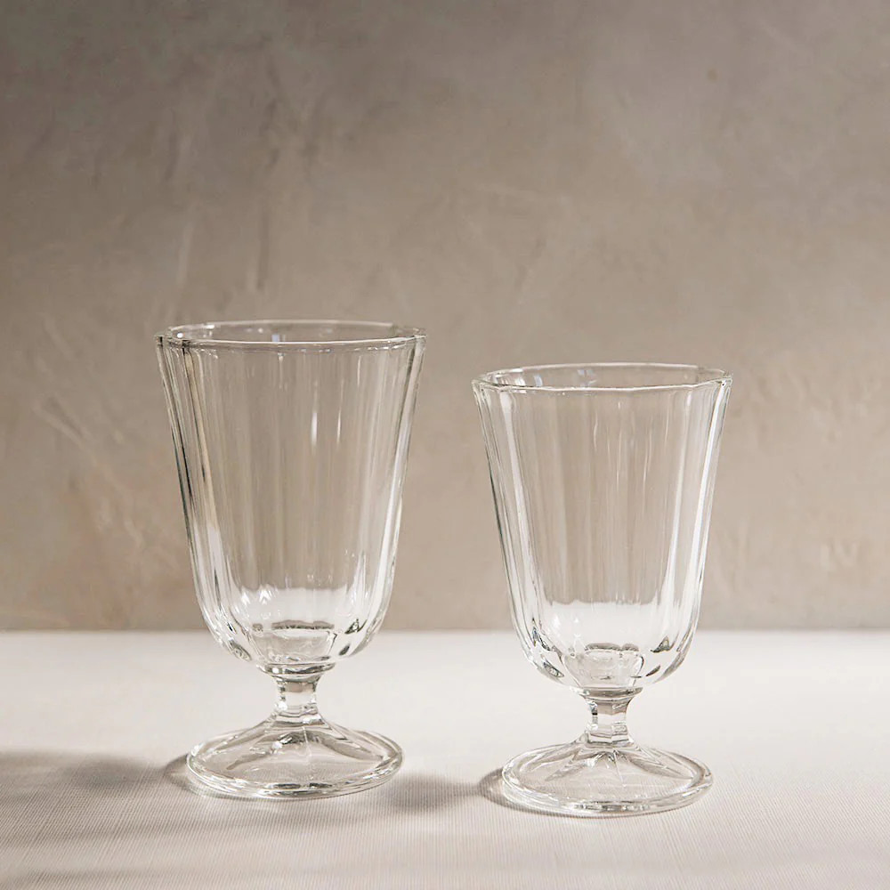 Fluted Glassware Set | Roan Iris
