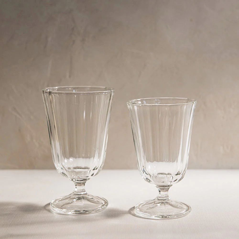 Fluted Glassware Set | Roan Iris