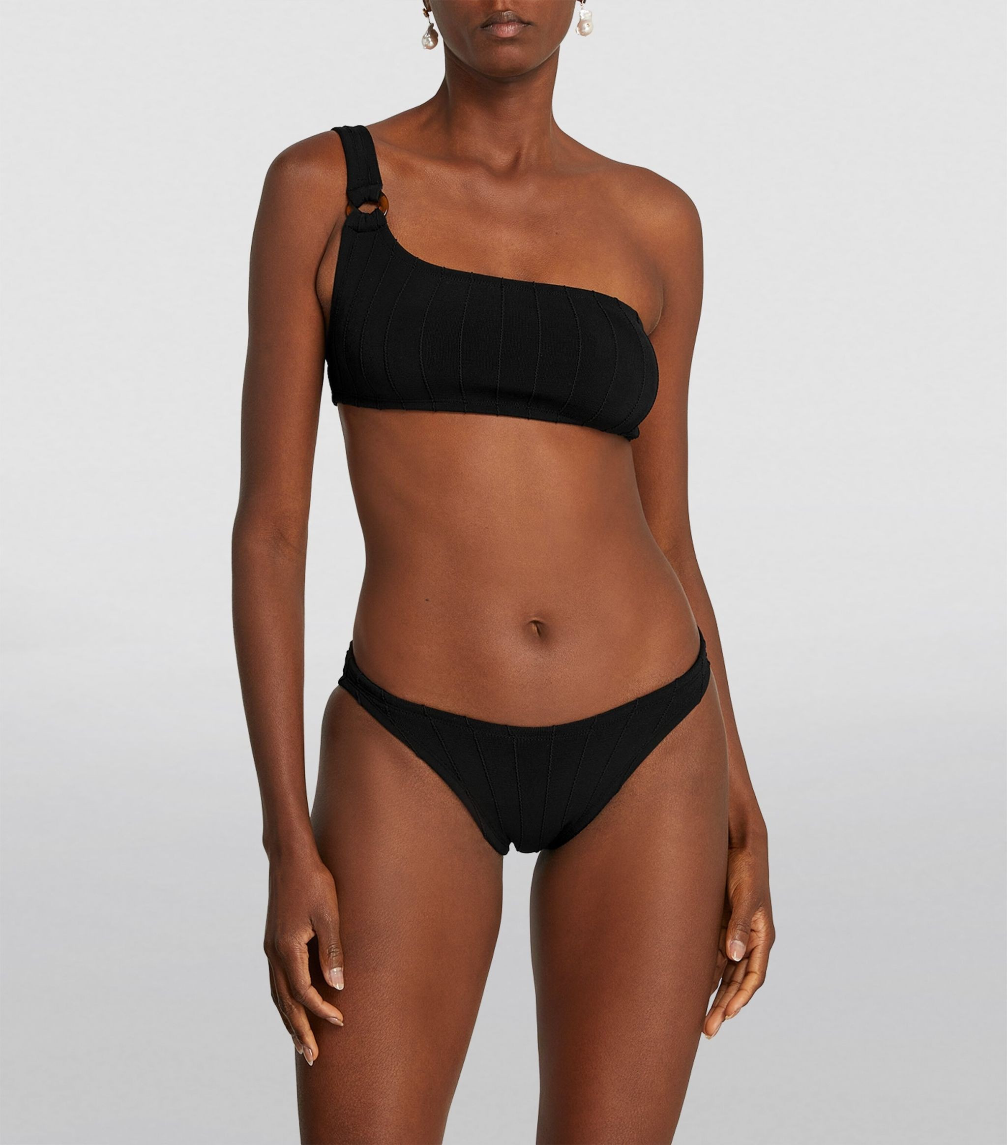 Luna Nile One-Shoulder Bikini | Harrods