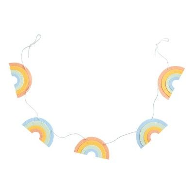 Rainbow Felt Garland - Spritz™ | Target