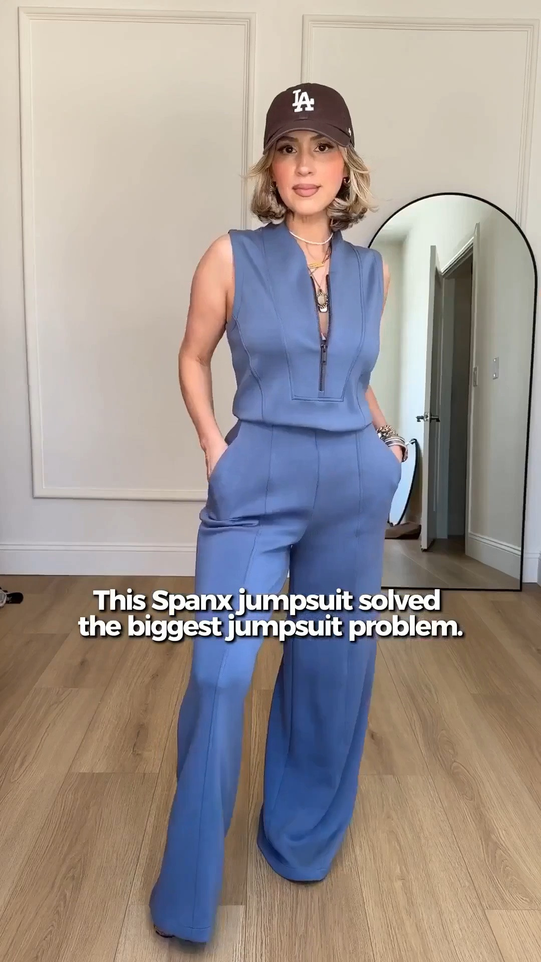 This @Spanx  jumpsuit omg!  Amazon inspired version LINKED 🙌🏼

#LTKgrwm #LTKootd #LTKmomlife