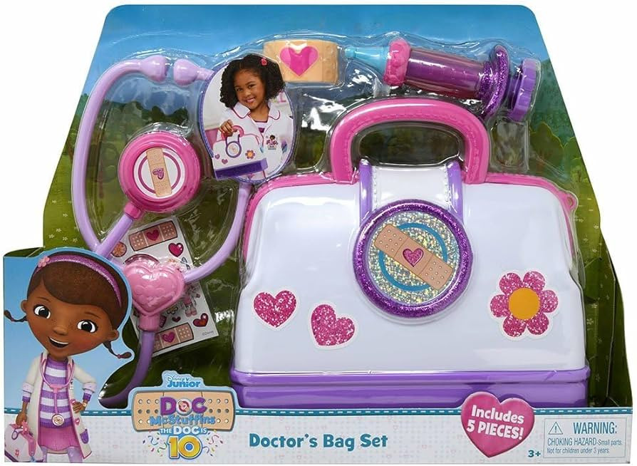 Doc McStuffins Toy Hospital Doctor's Bag Set | Amazon (US)