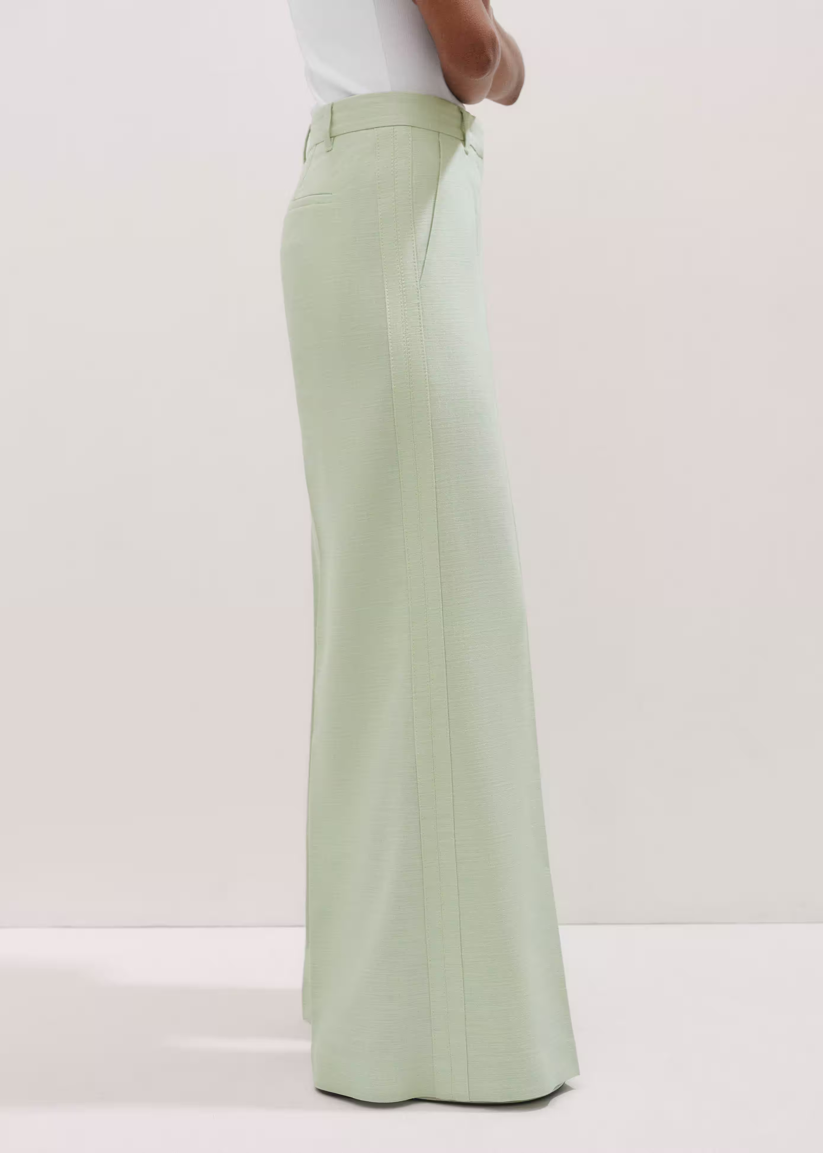 Wide Leg Tailored Trouser | ME+EM Global (Excluding US)