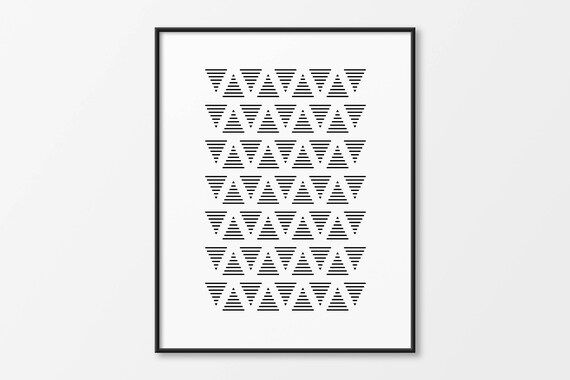 Minimalist Home Decor, Scandinavian Art, Scandinavian Poster, Scandinavian Wall Art, Geometry Downlo | Etsy (US)