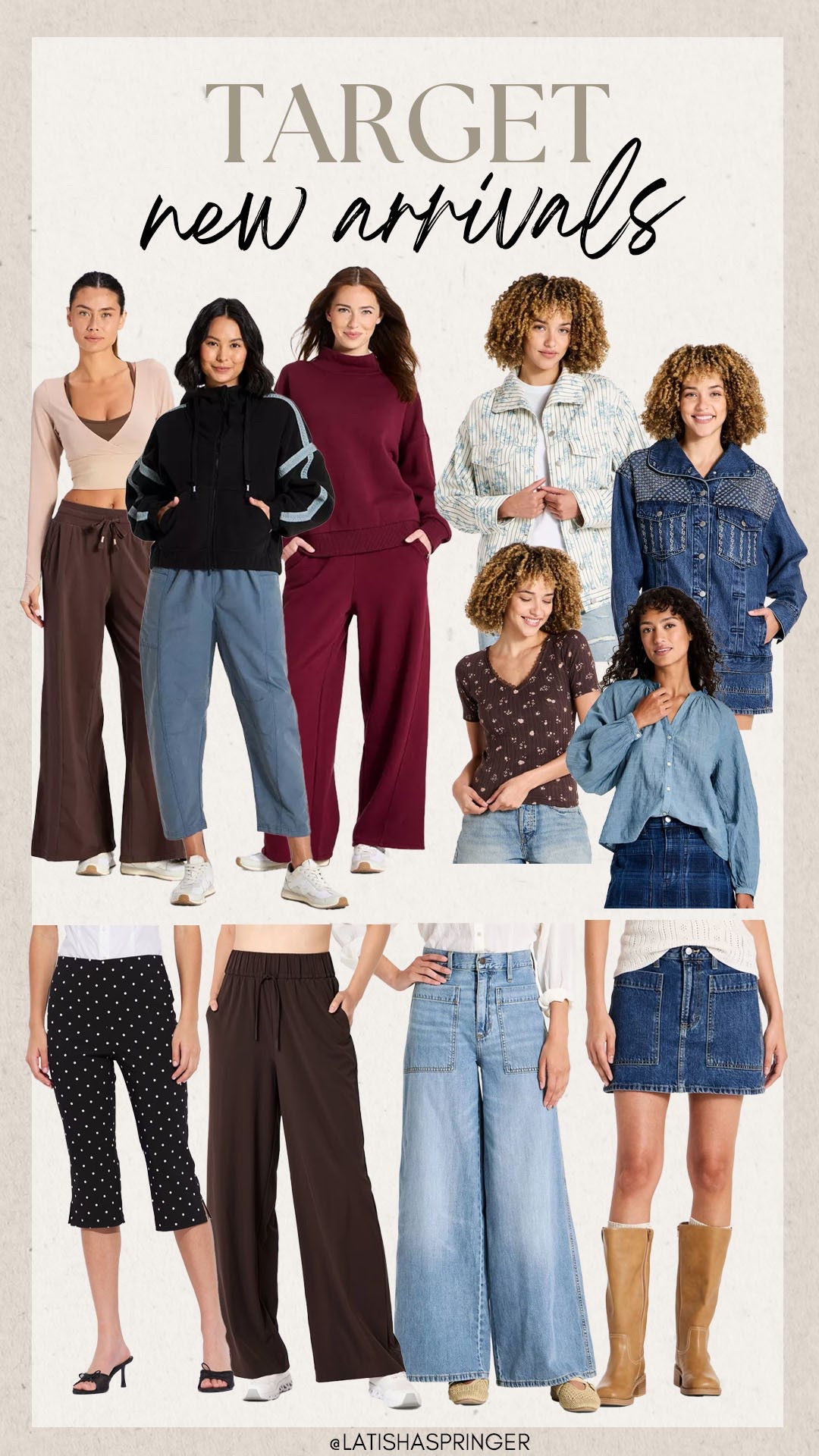 Target new arrivals I’m loving! 

#targetfinds

Target finds. Target fashion. Target new arrivals. Target trending fall style. Target new activewear. Target fall matching set. Target denim skirt. Target denim jacket. Target wide leg jeans. Target fall denim. Target trending Capri pants.

#LTKActive #LTKootd #LTKgrwm