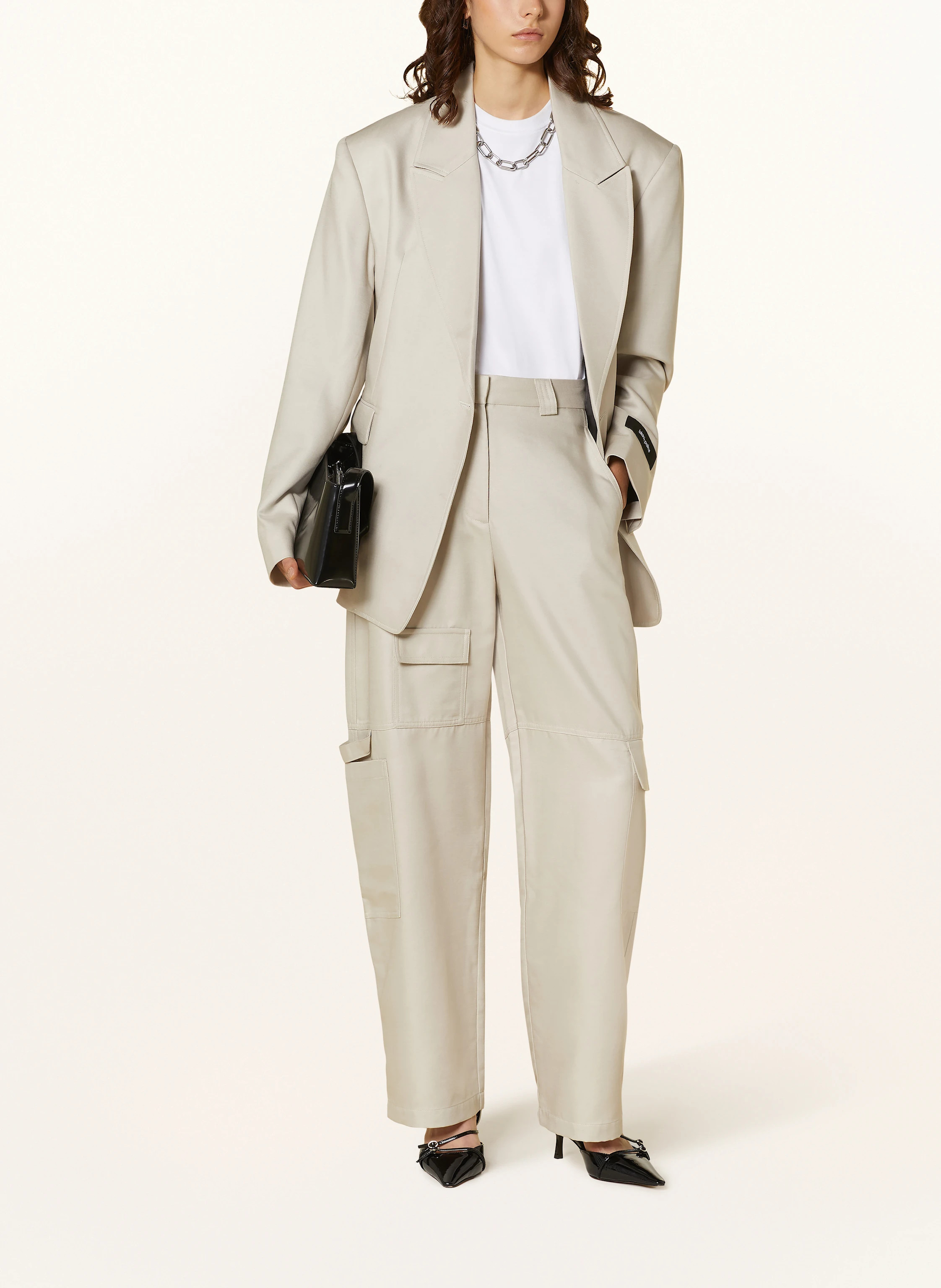 black palms Cargohose BAOLA in hellgrau | Breuninger (DACH)