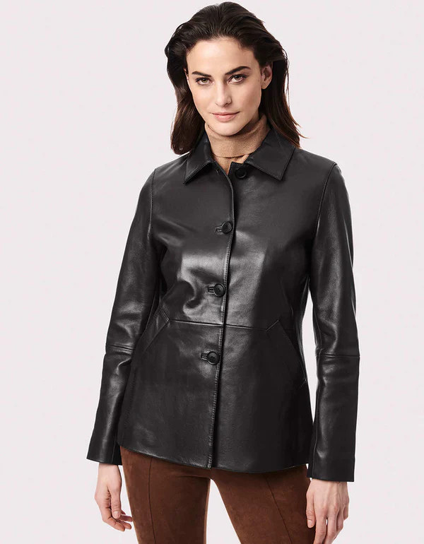Lincoln Road Leather Jacket | Bernardo Fashions