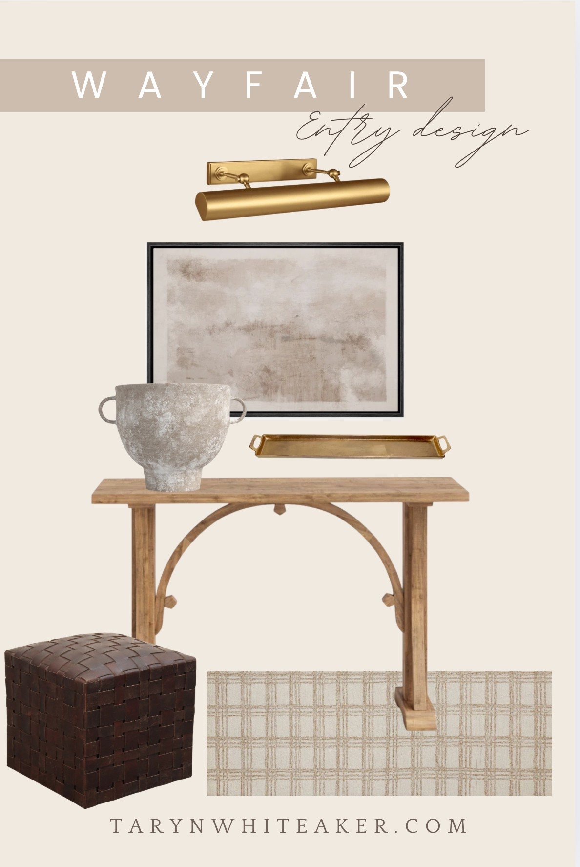 Get the look! Showing you how to create the same styled vignette look I have at the top of our stairs! Mixing neutrals together for a rustic modern look. Shop the @wayfair 48 Hour Clearance event with up 70% off with fast free shipping for orders over $35. #wayfair #wayfairpartner 



#LTKSaleAlert #LTKStyleTip #LTKHome