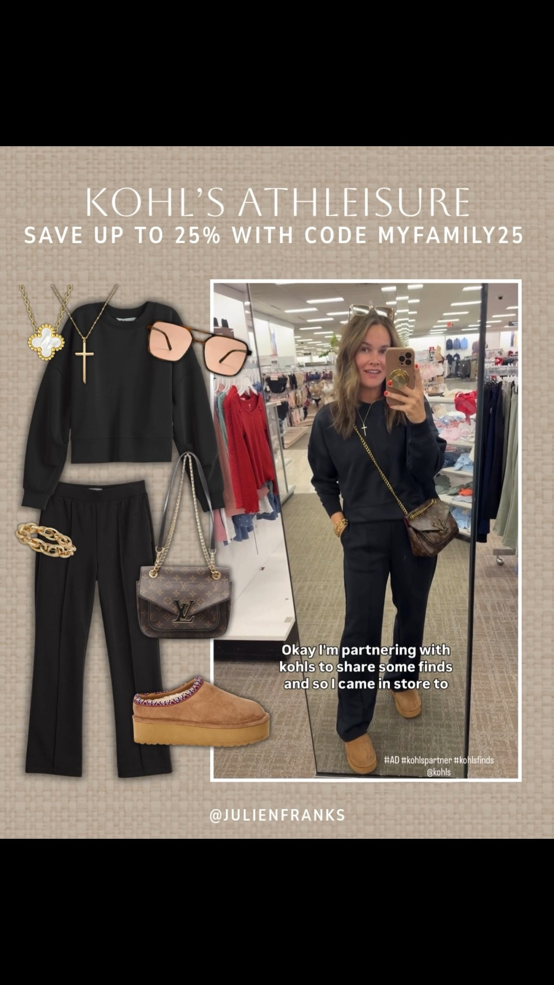 This matching set from Kohl’s is so luxe, and reminds me of Lulu at such a great price point! Perfect for everyday looks, and you can get up to 25% off with code MYFAMILY25 right now!! ✨💛

#casualoutfit #matchingset #everydayoutfit #loungeset #athleisure #kohlsfinds #salealert

#LTKSaleAlert #LTKSeasonal #LTKFindsUnder50