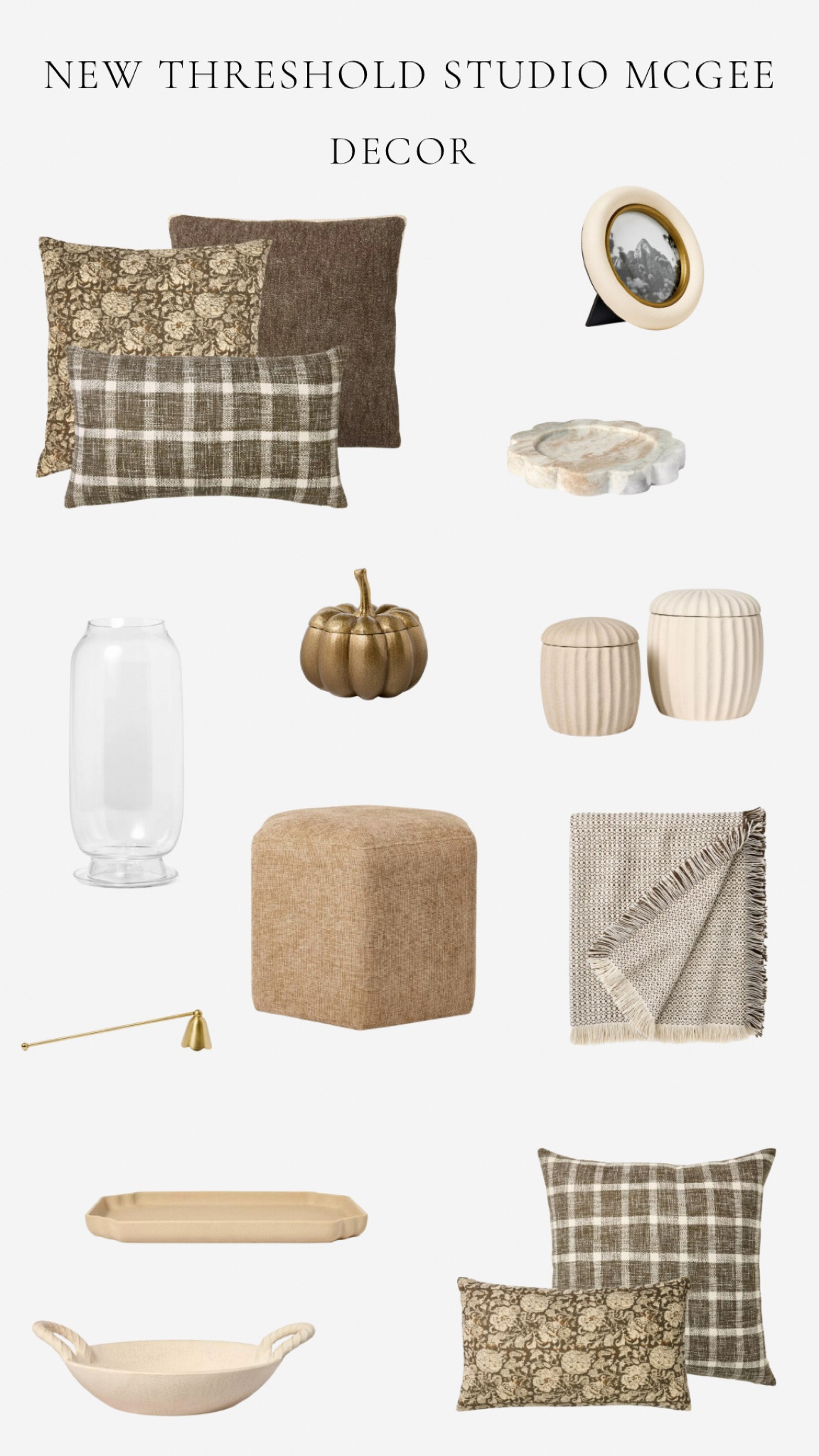 New Threshold with Studio McGee collection at Target. 

Affordable home decor. Home decor. Decorative accents. Throw pillows. Throw blanket. Target decor. Studio McGee. Canister. 

#LTKHome