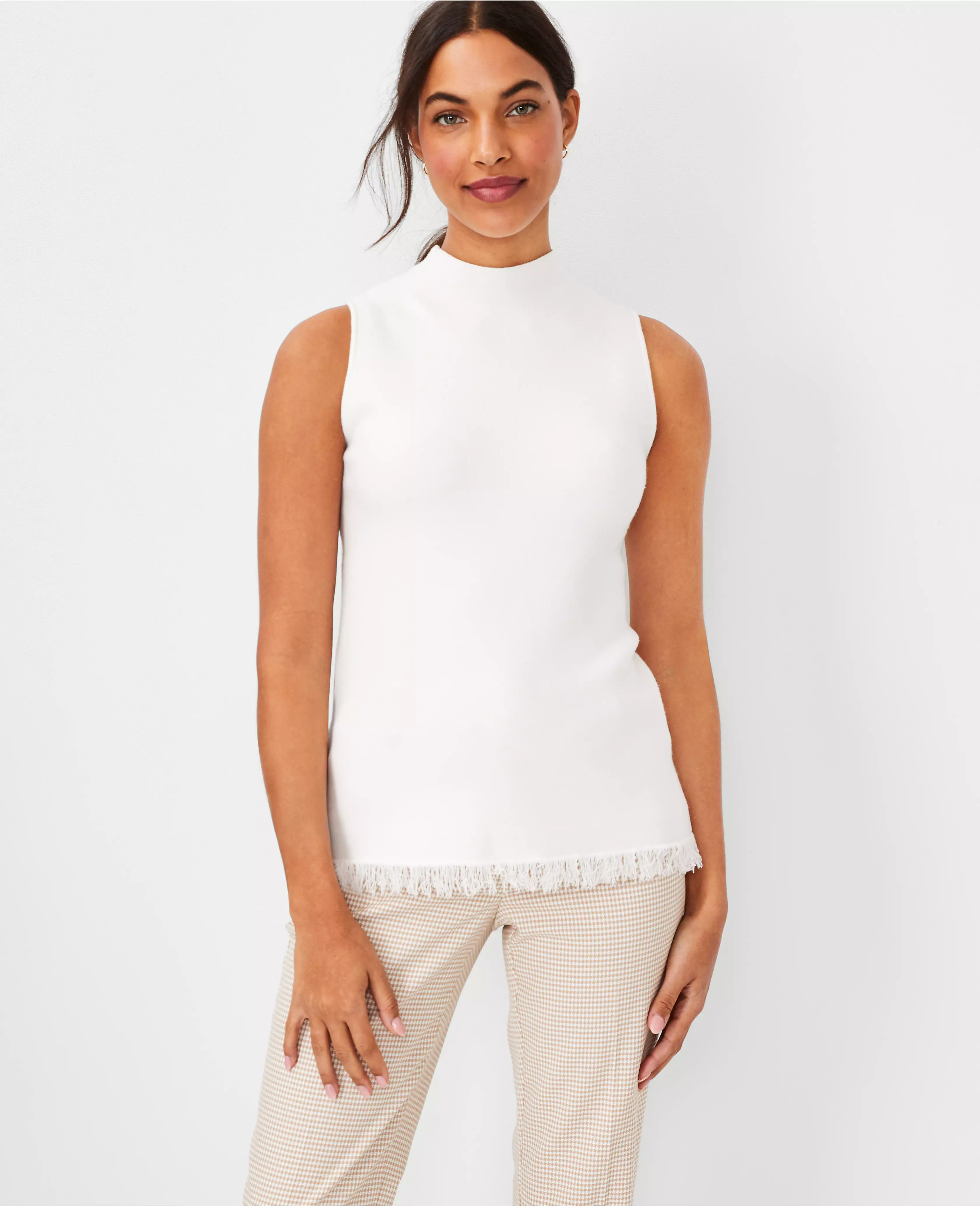 Fringe Sweater Shell | Ann Taylor (US)