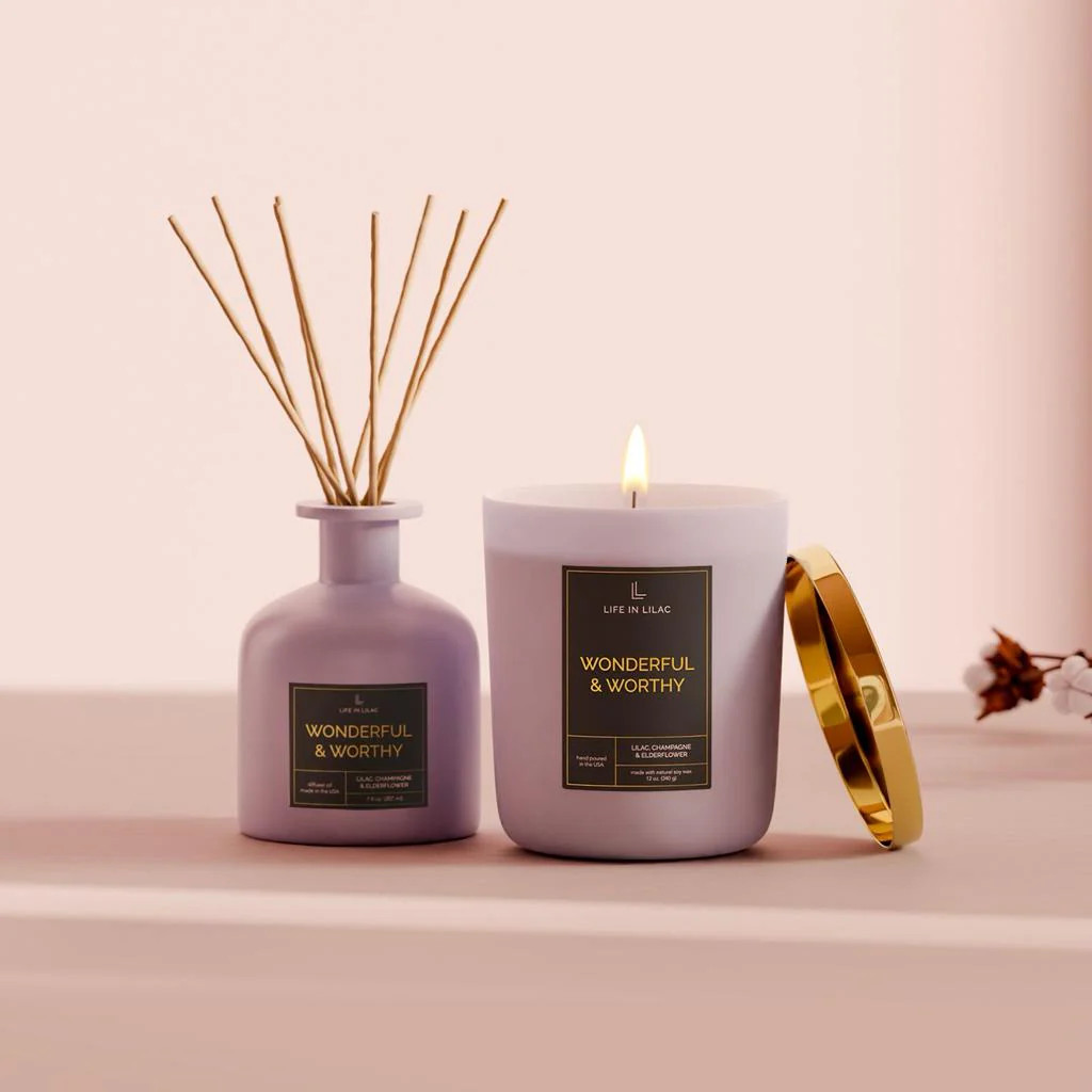 Wonderful & Worthy Candle Diffuser Bundle Ships Friday December 6 | Life In Lilac
