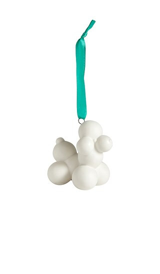 Poodle Ornament in White | Revolve Clothing (Global)