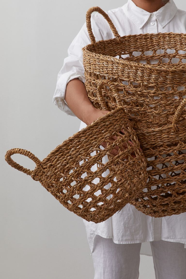 Large Seagrass Basket | H&M (US + CA)
