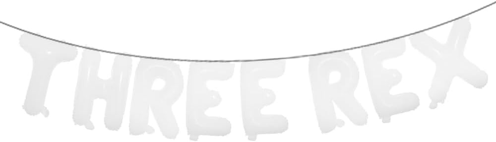 Multicolor Three Rex Balloons - 16 Inch Three Rex Birthday Party Decorations | Dinosaur Balloon, ... | Amazon (US)