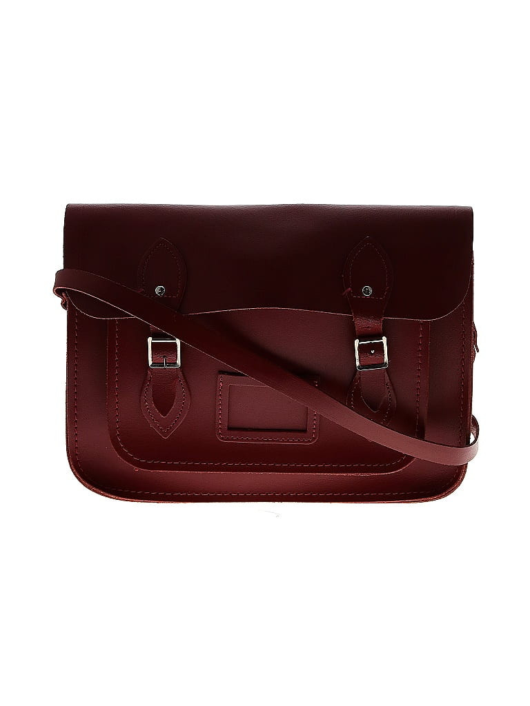 The Cambridge Satchel Company Leather Crossbody Bag: Red Bags | ThredUp