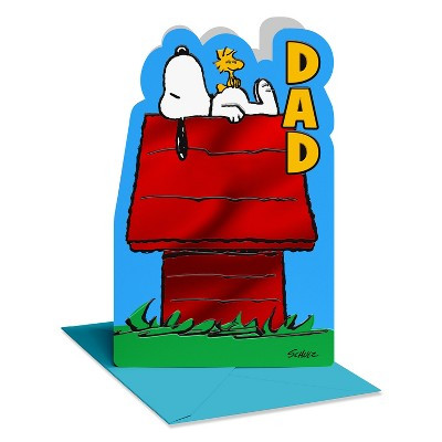 Peanuts Snoopy Father's Day Card for Dad, Relax and Enjoy, Includes Envelope | Target