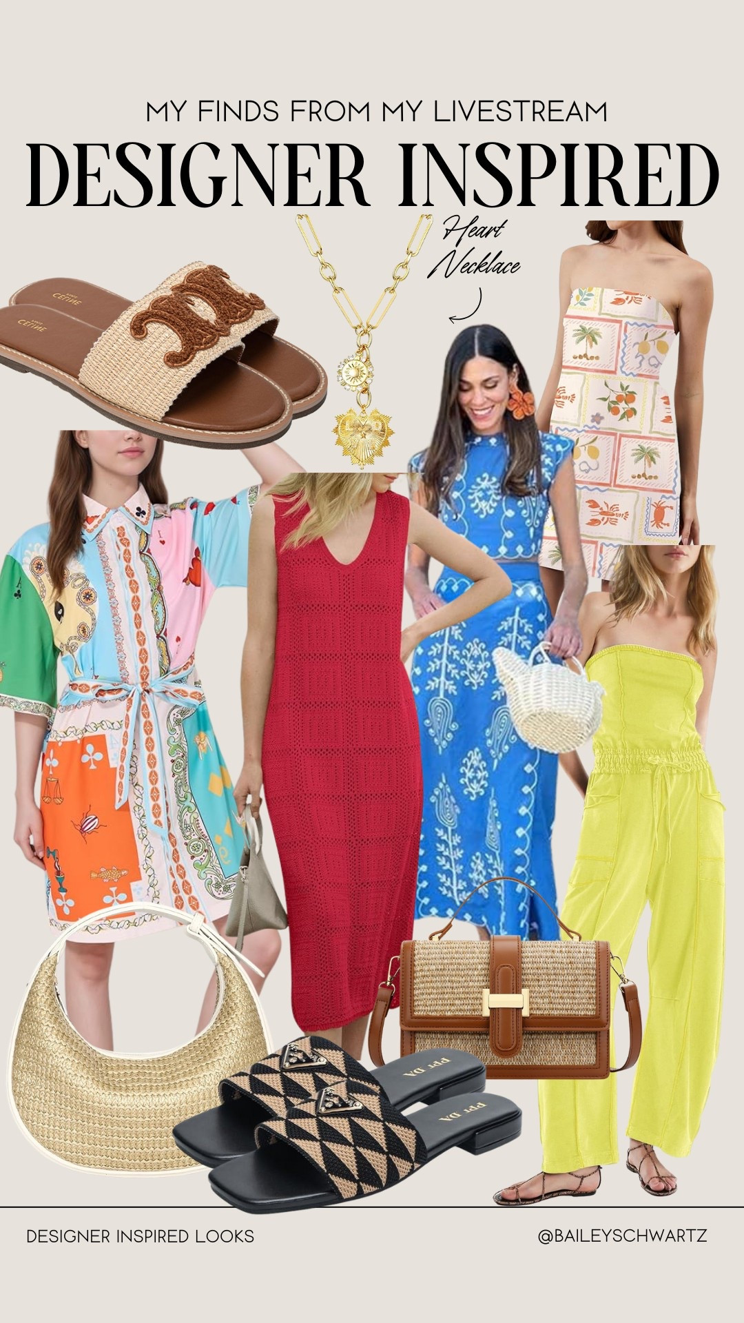 designer inspired summer pieces from my recent livestream

#LTKFindsUnder50 #LTKStyleTip #LTKSeasonal