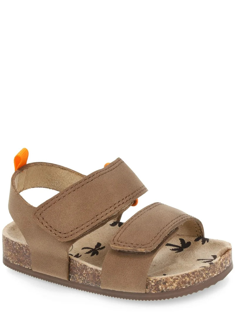 Wonder Nation Baby Boys Footbed Sandals | Walmart (US)
