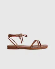 100% Leather Wrap Sandal | Quince
