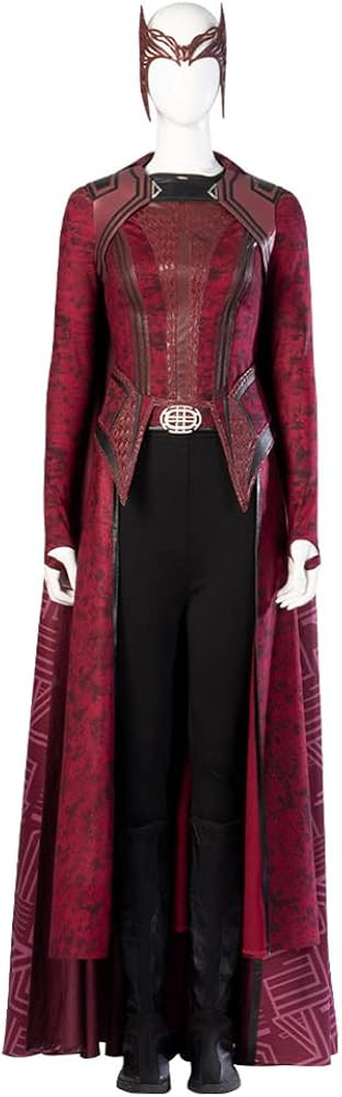 Wanda Maximoff Multiverse Madness Cosplay Headpiece Scarlet Witch Costume Crown for Women Hallowe... | Amazon (US)