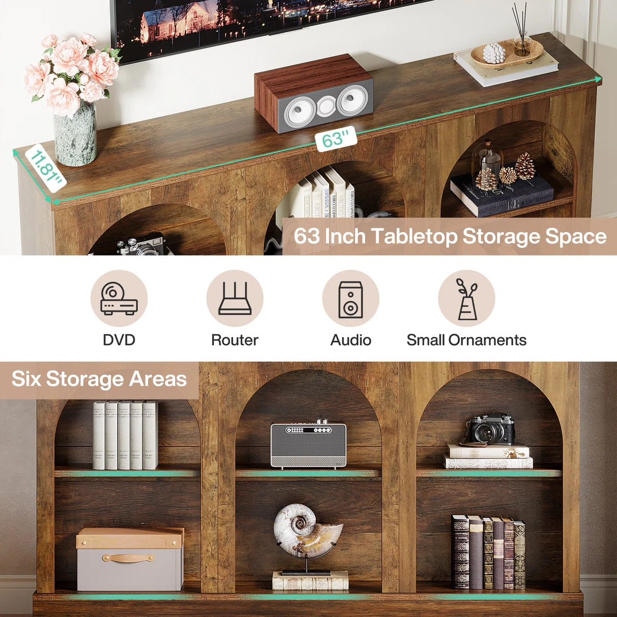 Tv Stand For Tvs Up To 65" | Wayfair North America