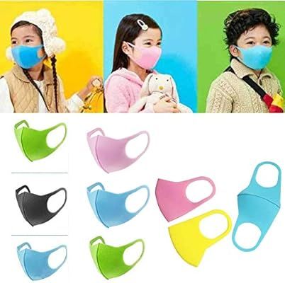 szkn 3Pcs PM2.5 Kid Respirator Anti-haze Mask Breathable Washable PU Sponge Dustproof Boys and Gi... | Amazon (CA)
