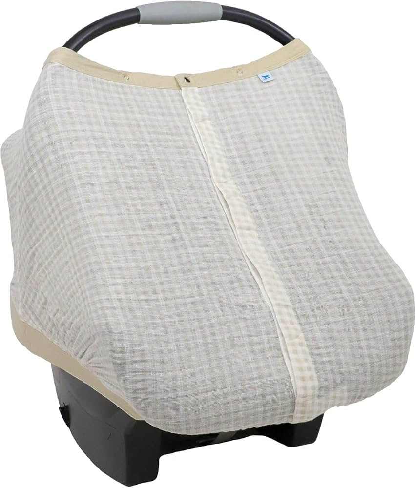 Little Unicorn Baby Car Seat Canopy | Soft & Breathable Muslin Fabric | Magnetic Closure Cover & ... | Amazon (US)
