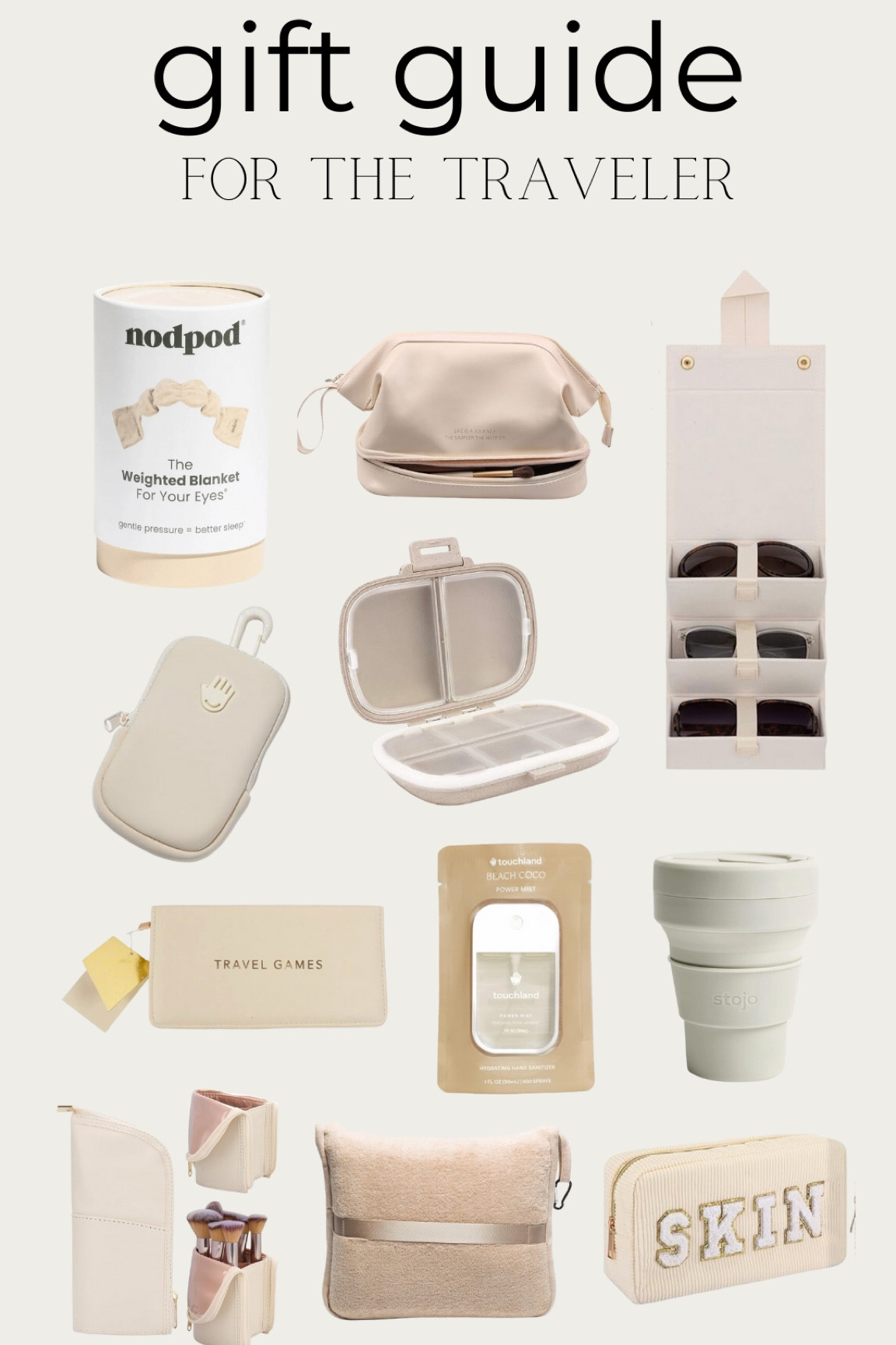 Gift guide for the traveler 

#LTKGiftGuide #LTKtravel #LTKHoliday
