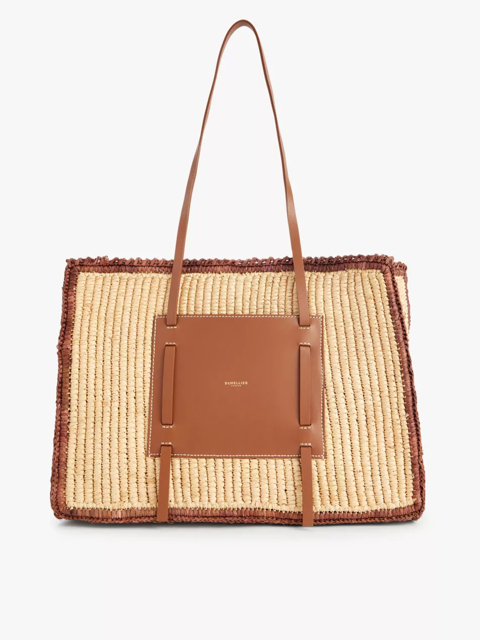 Capri raffia tote bag | Selfridges