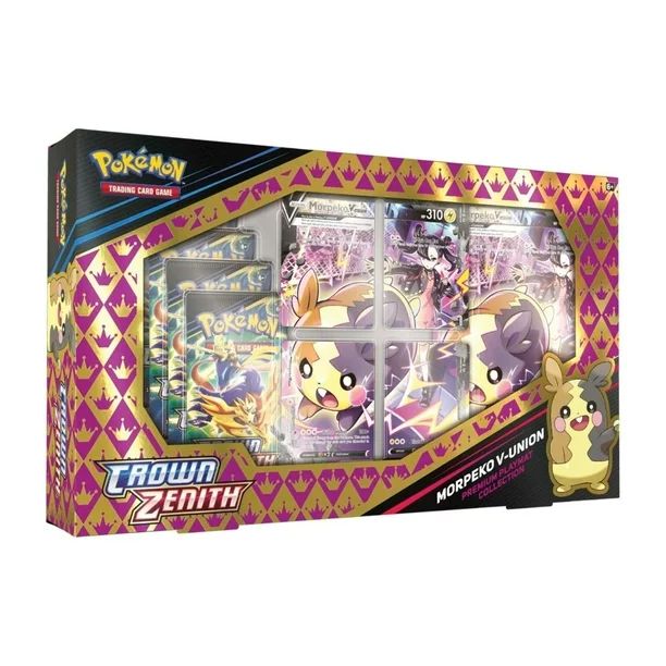 Pokemon Trading Card Games Crown Zenith Premium Playmat Collection - Morpeko V-Union - Walmart.co... | Walmart (US)