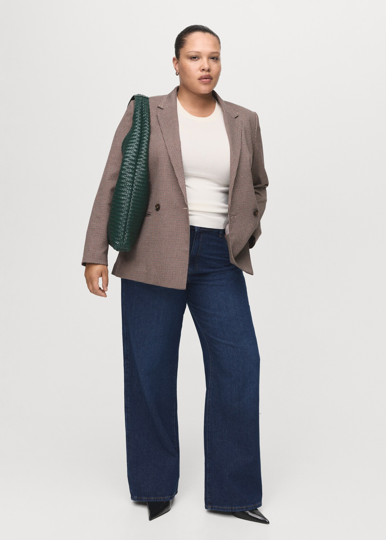 Danila high-waisted wide leg jeans | Mango (US/MX/AU)