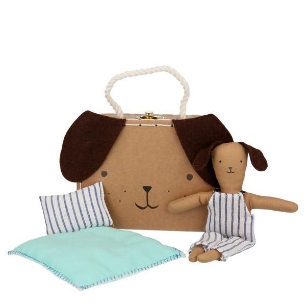 Meri Meri Stripy Puppy Mini Suitcase Doll | Janie and Jack