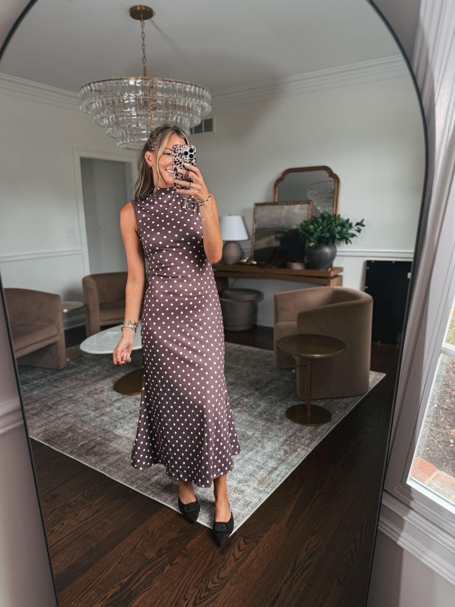 This beautiful fall dress is perfect for workwear or any event! 🤎🤎🤎

#LTKdayinmylife #LTKootd #LTKgrwm