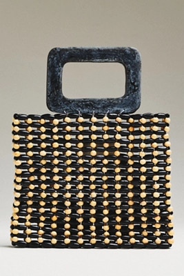 LSPACE Chiado Wood Beaded Bag | Anthropologie (US)