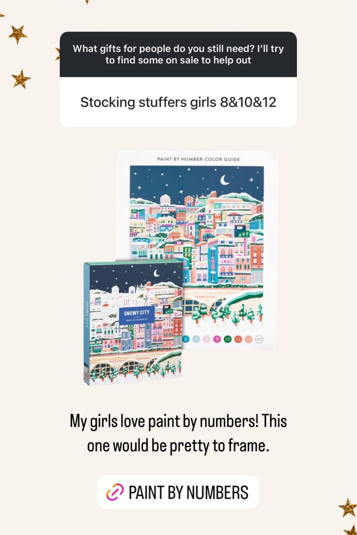 Amazon 🎁 My girls love paint by numbers! This one would be pretty to frame.

Kids gift, girls gifts



#LTKGiftGuide