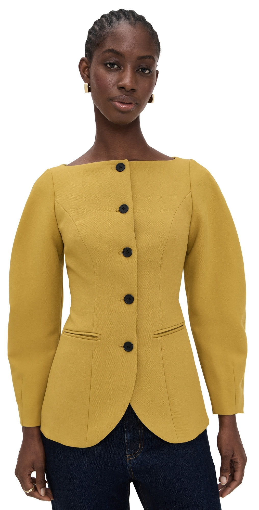ALIGNE Artemis Blazer Hot Mustard 14 | Shopbop